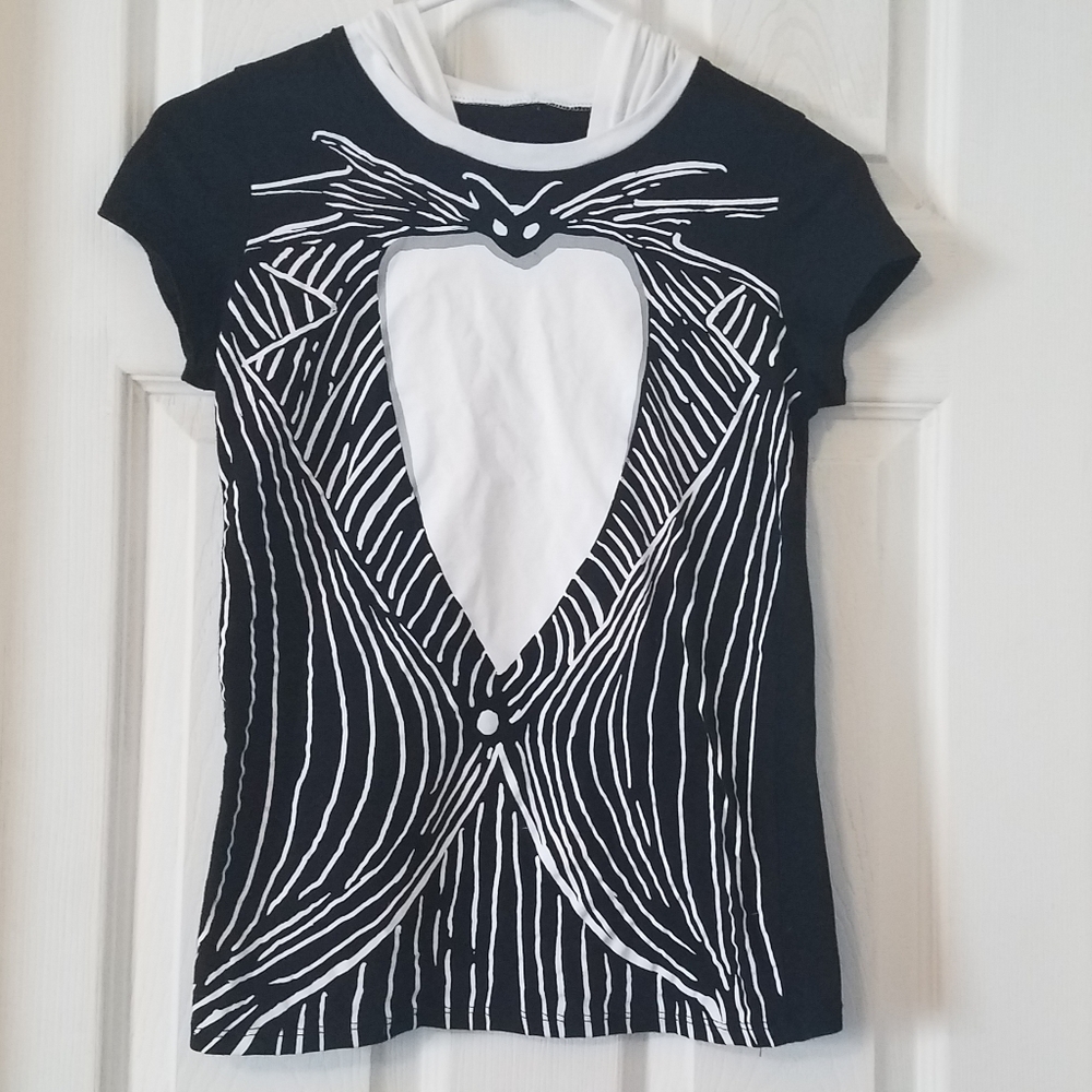 Jack Skellington hooded shirt size XS (1)